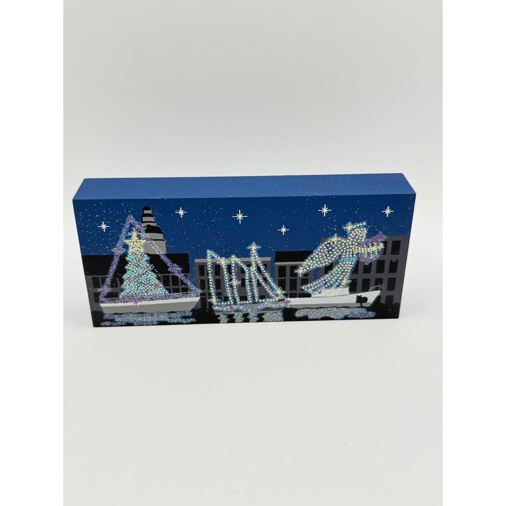 The Cat's Meow Village 1999‎ Annapolis Lights Parade Christmas Series 9995 Wood